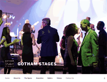 Tablet Screenshot of gothamstages.com